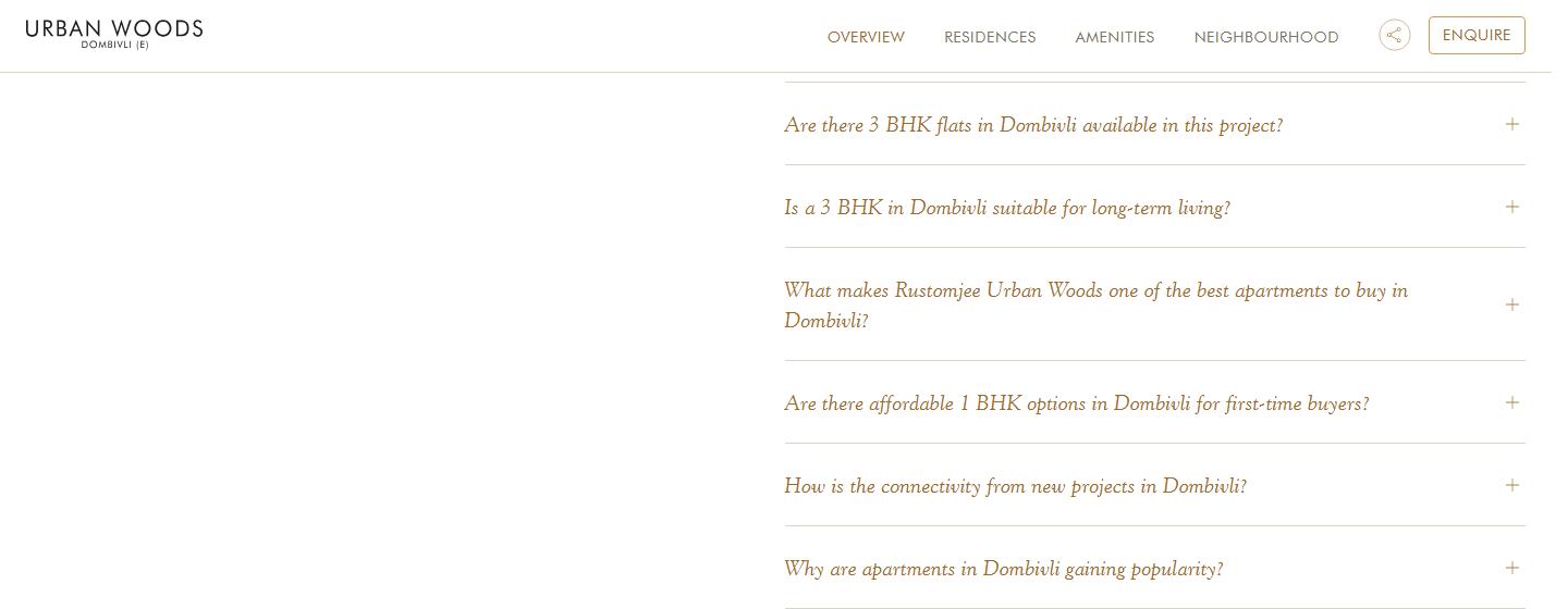 A project page with a video, with the element outlined