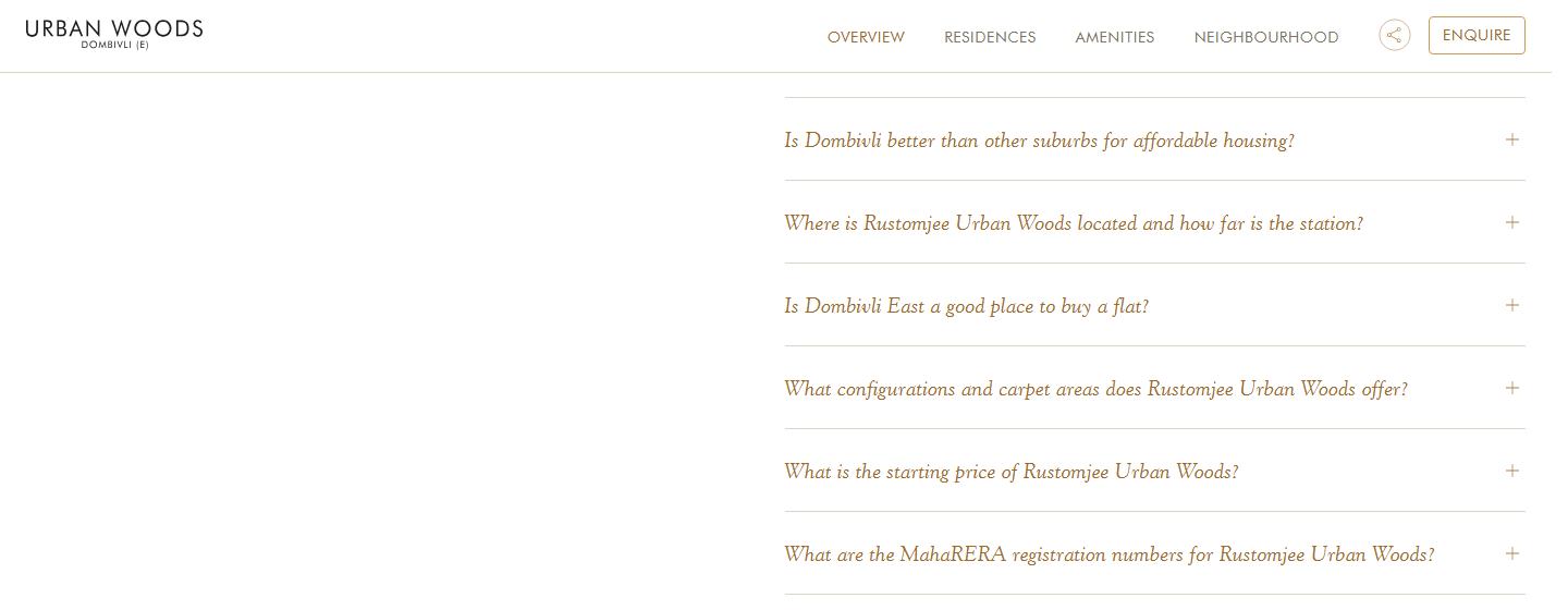 A project page with a video, with the element outlined