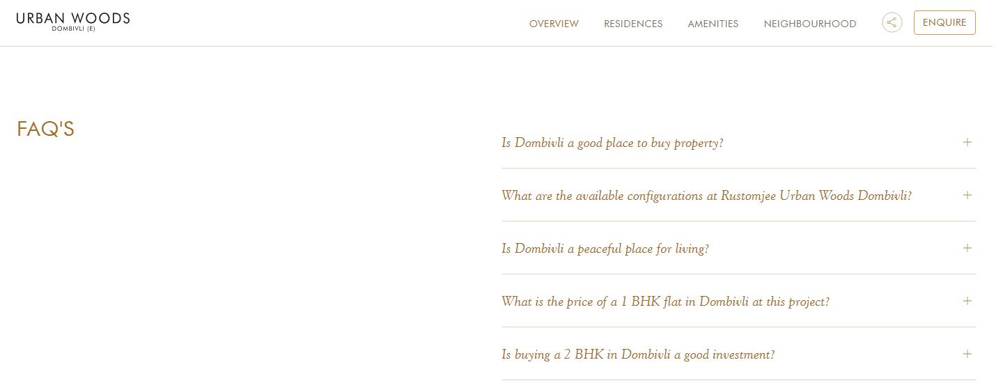 A project page with a video, with the element outlined
