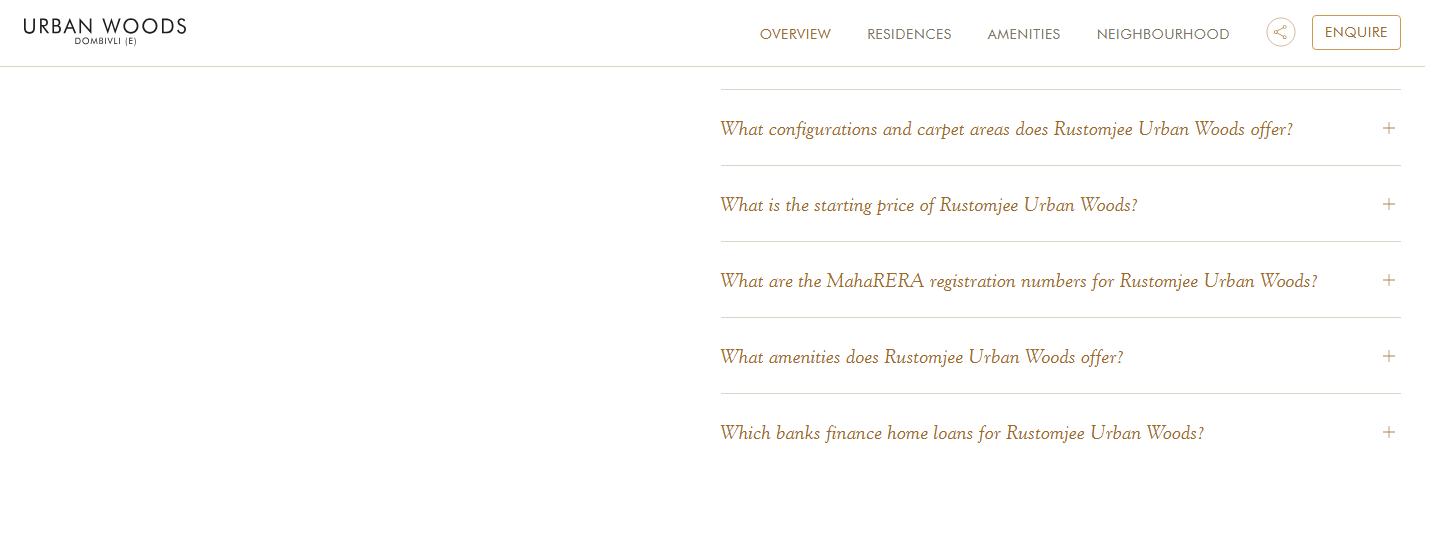 A project page with a video, with the element outlined