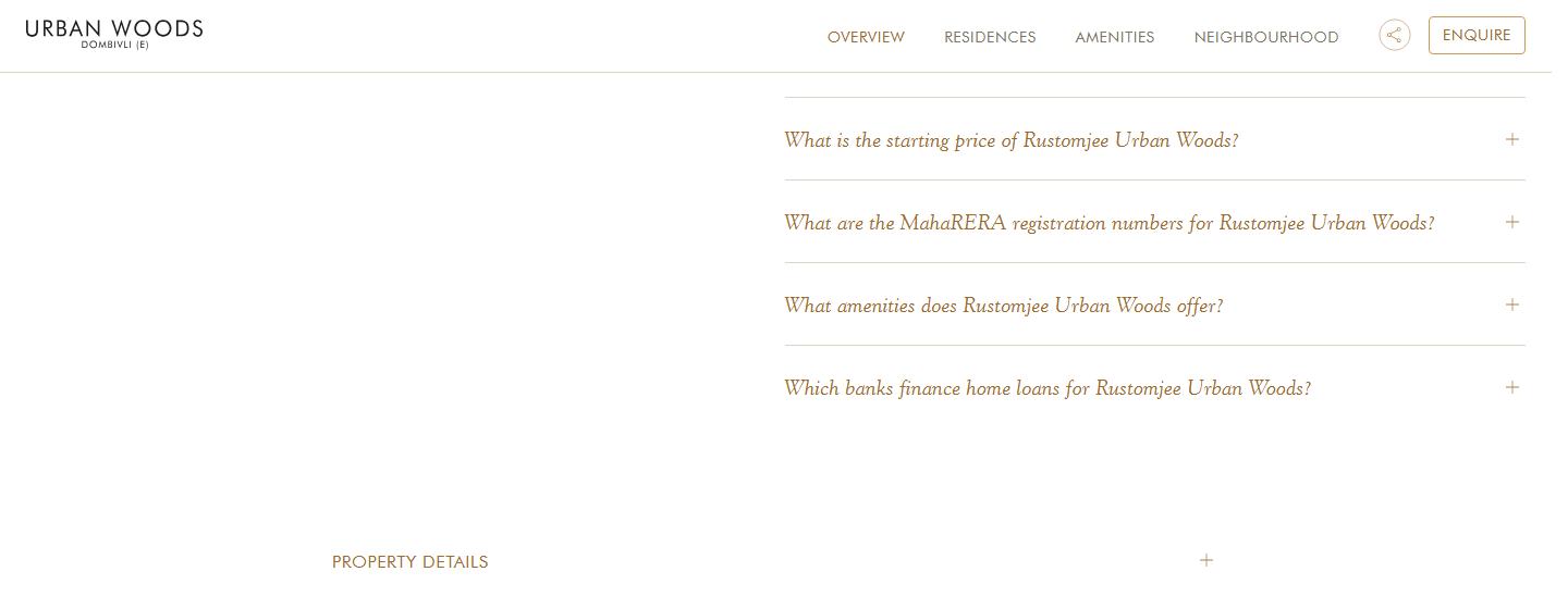 A project page with a video, with the element outlined