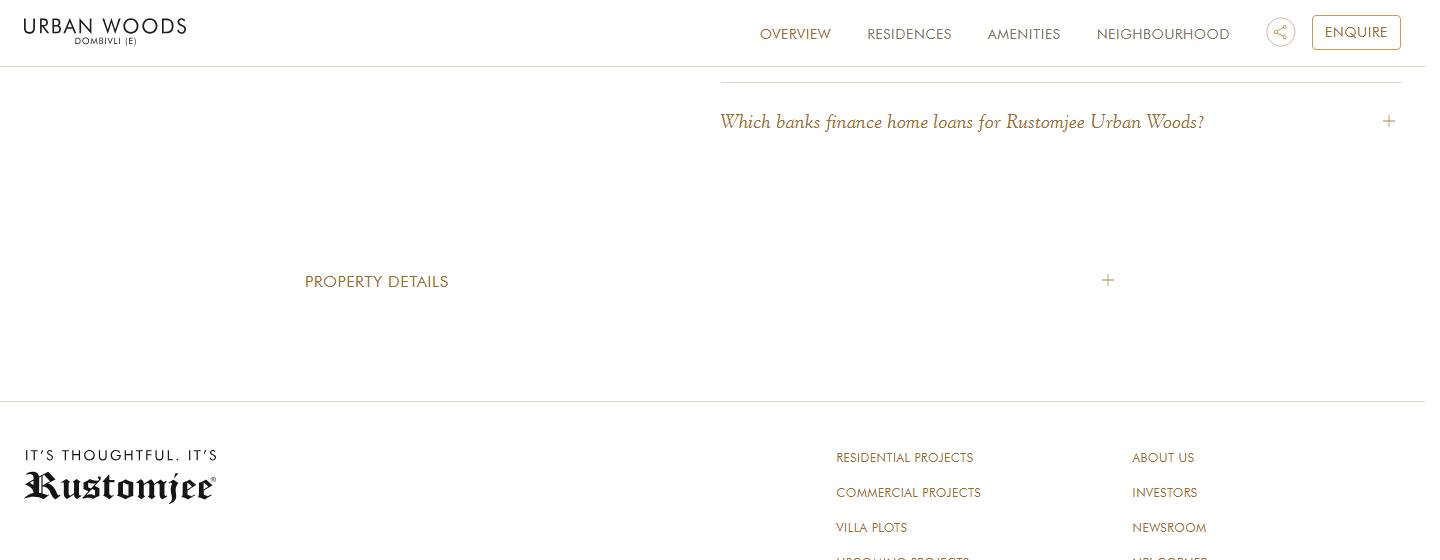 A project page with a video, with the element outlined