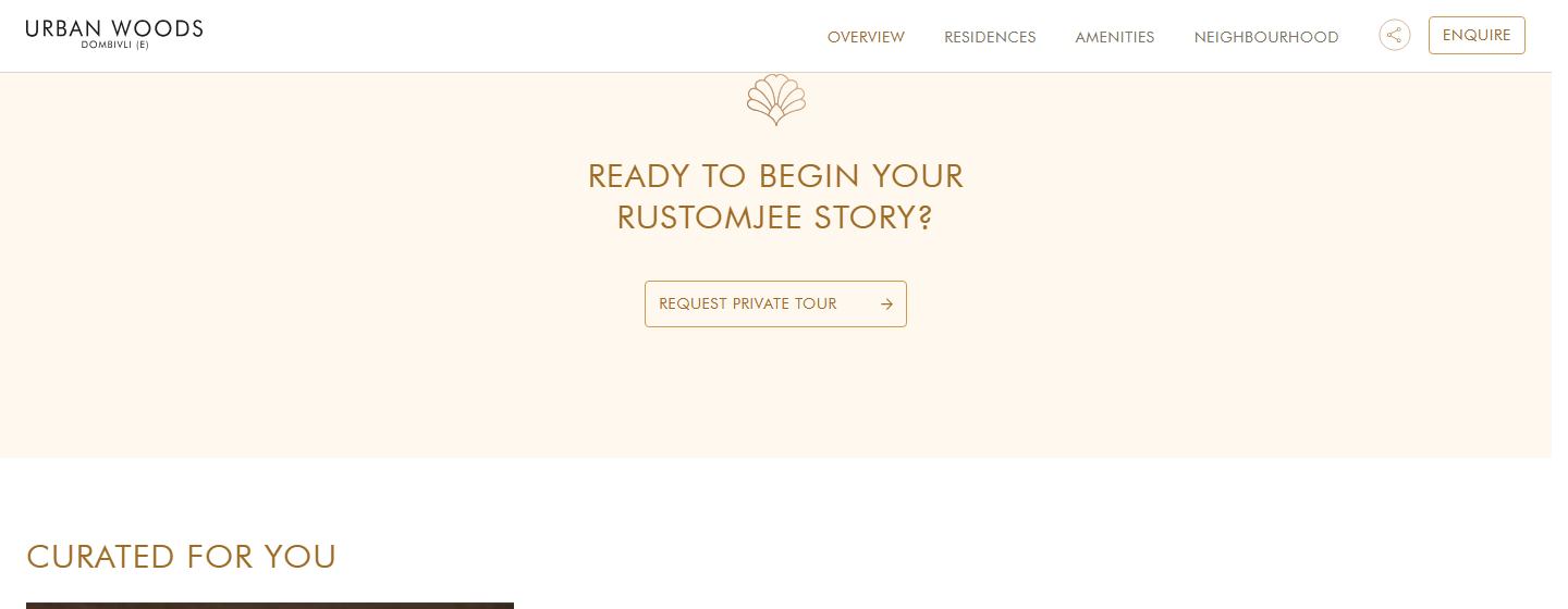 A project page with a video, with the element outlined