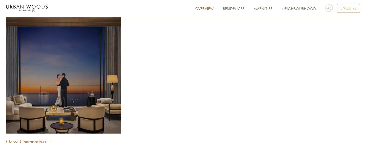 A project page with a video, with the element outlined
