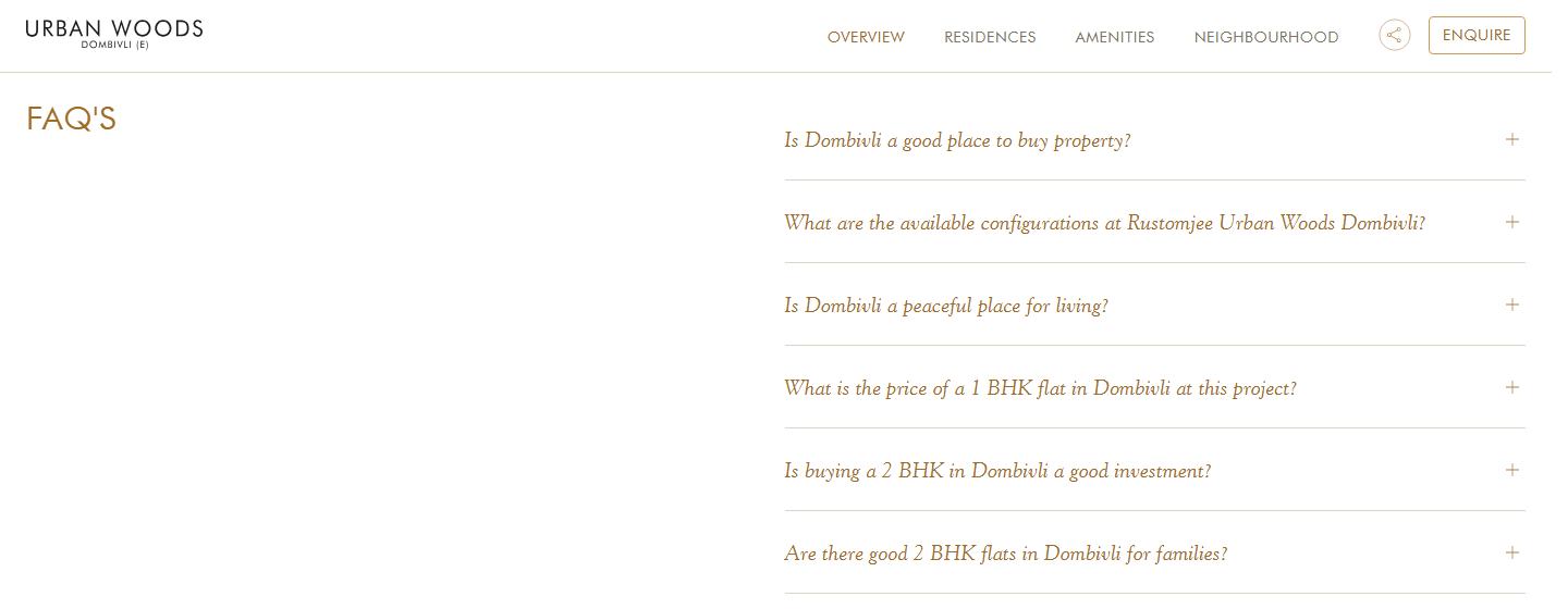 A project page with a video, with the element outlined