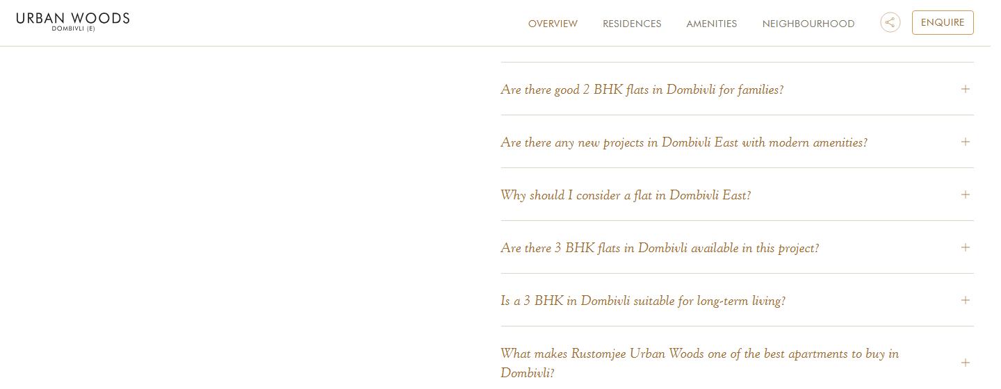 A project page with a video, with the element outlined