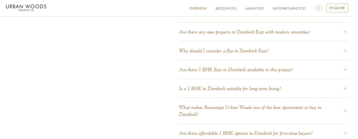 A project page with a video, with the element outlined